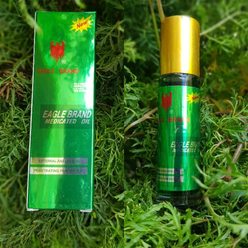 DẦU GIÓ CON Ó DẠNG LĂN  EAGLE BRAND
Dung tích: 10 ml
