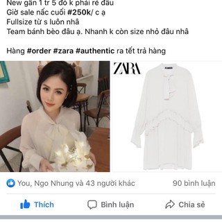 Váy trắng bèo cổ nơ 250 - tgs2