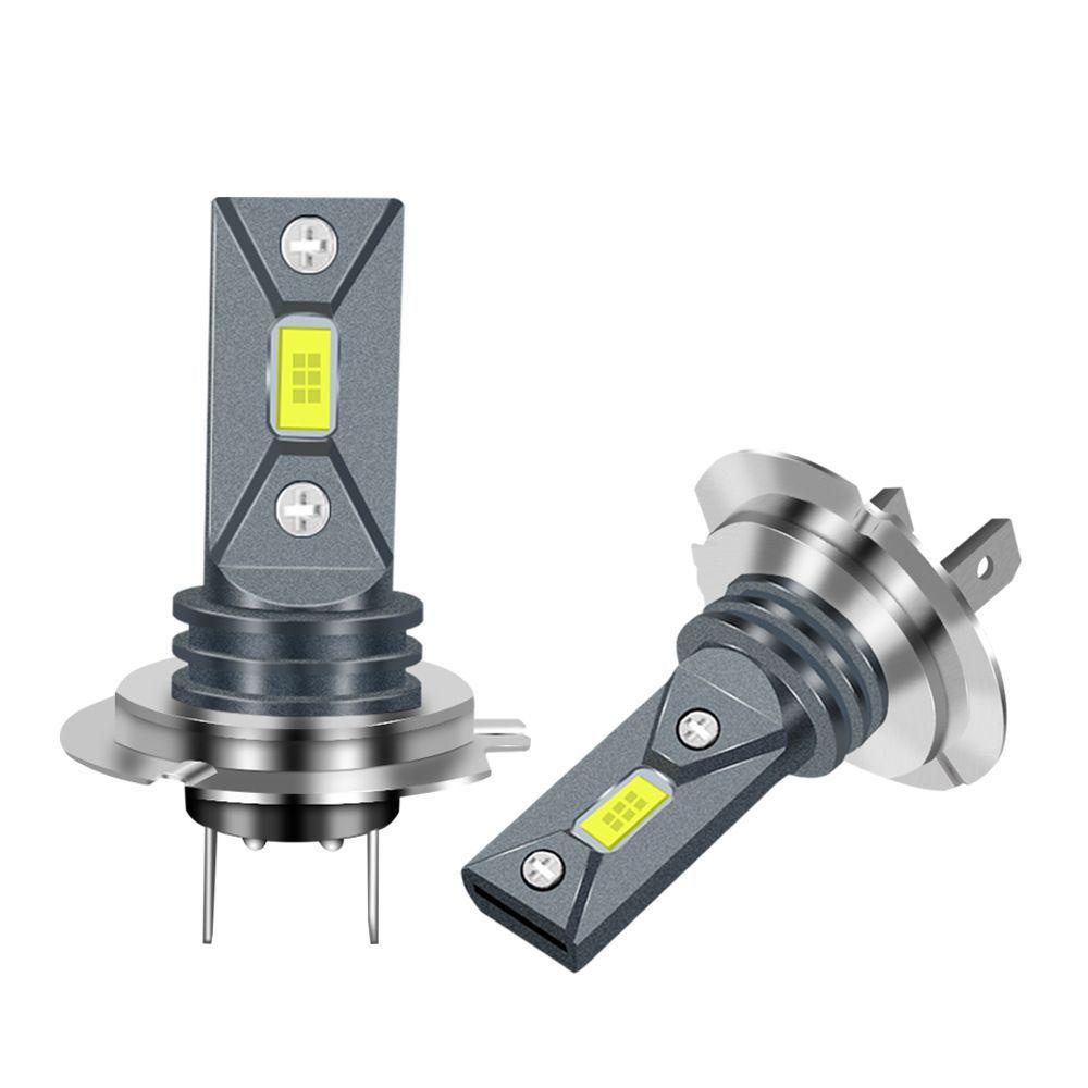 BTLIMER Bộ 2 Bóng Đèn Pha Sương Mù Siêu Sáng 80W 2525 COB H8 H7 H11 H4 9005 9006 DRL Cho Xe Hơi