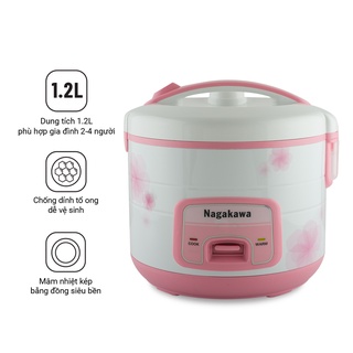 Nồi cơm điện nagakawa nag0113 - hàng chính hãng