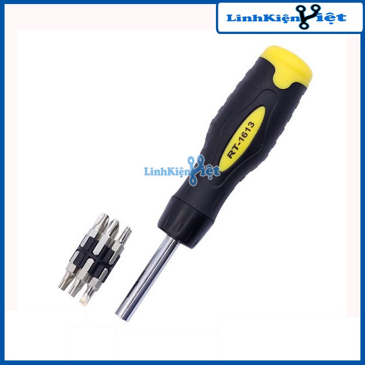 Tua Vít R'DEER RT-1613 Tặng 12 Đầu Vặn Vít