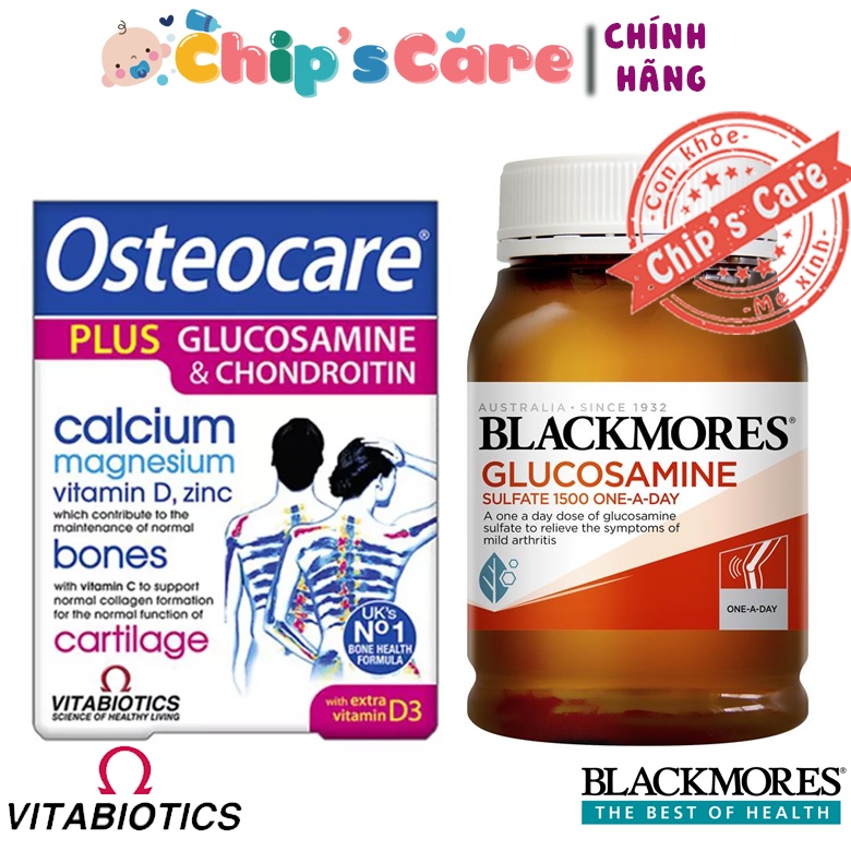 Bổ xương khớp Osteocare/Blackmores Plus Glucosamine