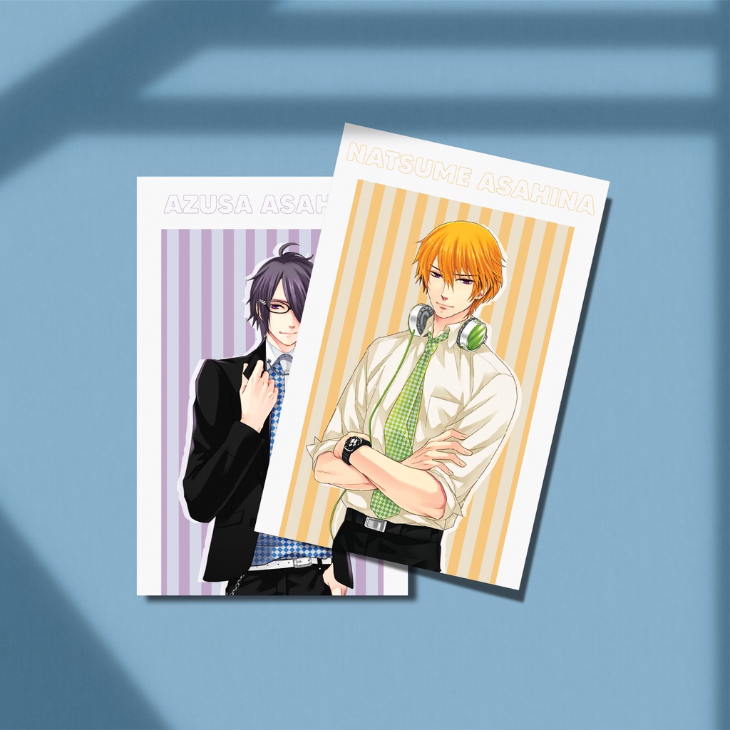 [ PHOTOCARD ] Thẻ Card Bo Góc Anime Brothers Conflict Vol. I - Giấy Bìa Cứng - Có Màng Cán