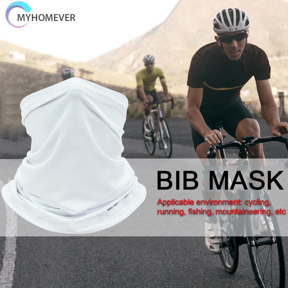 Khăn ống che mặt/cổ chống nắng màu trơn phù hợp cho hoạt động ngoài trời