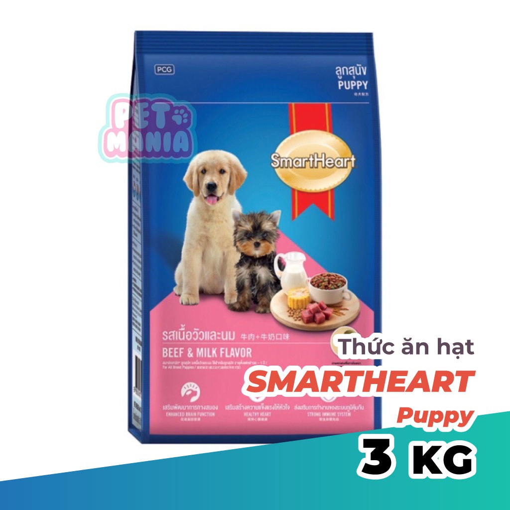 Hạt Smartheart Puppy 3kg