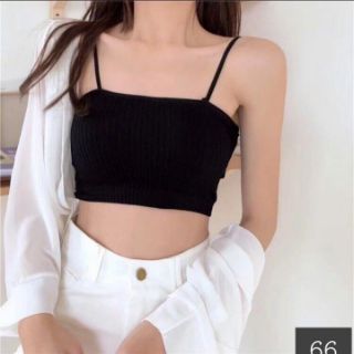 Áo bara 2 dây thun gân có mút