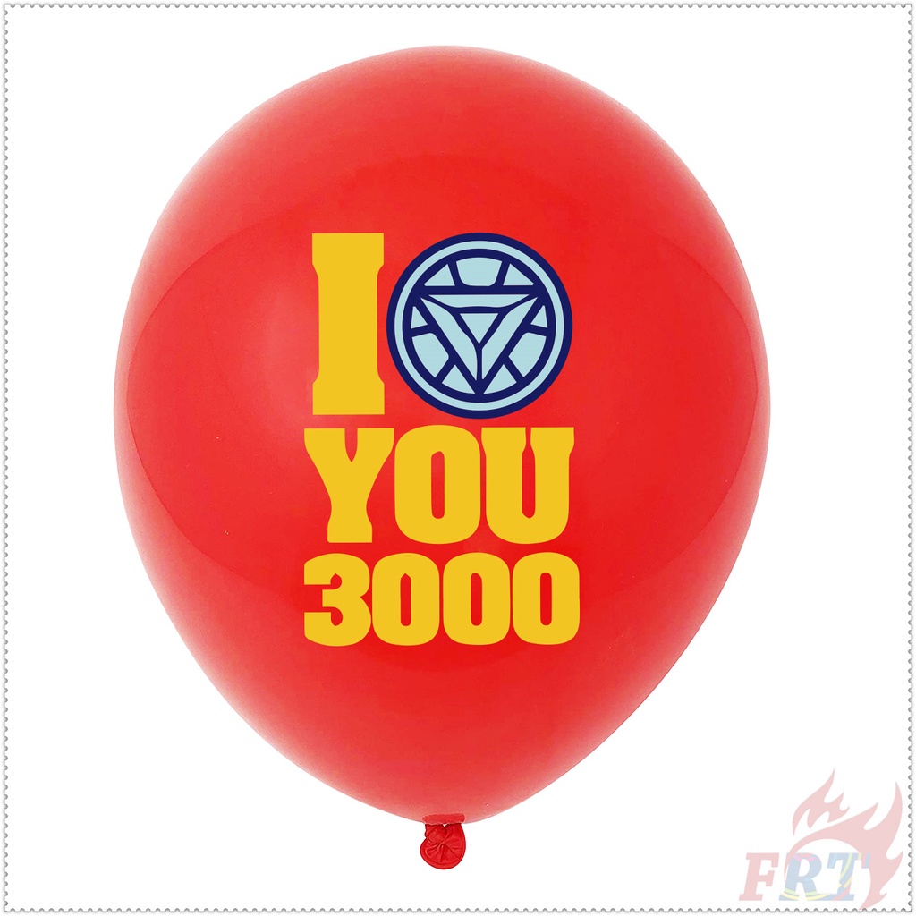 Bong bóng trang trí tiệc sinh nhật in hình siêu anh hùng Marvel 12 inch