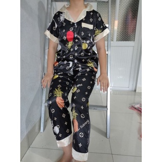 Bộ lụa pizama