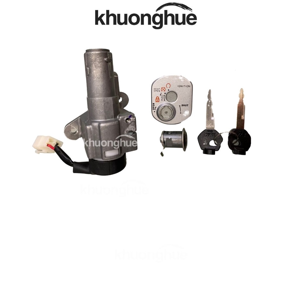Bộ Ổ Khóa Xe Attila Victoria Đời 2009 Chính Hãng SYM