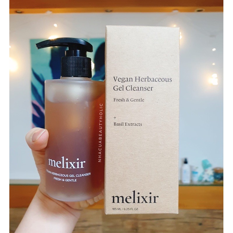 Sữa rửa mặt MELIXIR VEGAN HERBACEOUS GEL CLEANSER