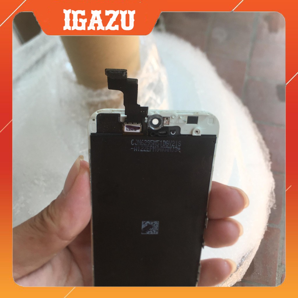 Màn hình Full zin Apple / Zin bóc máy iphone 5S / 5SE (màu trắng-đen) nguyên bộ - IGAZU