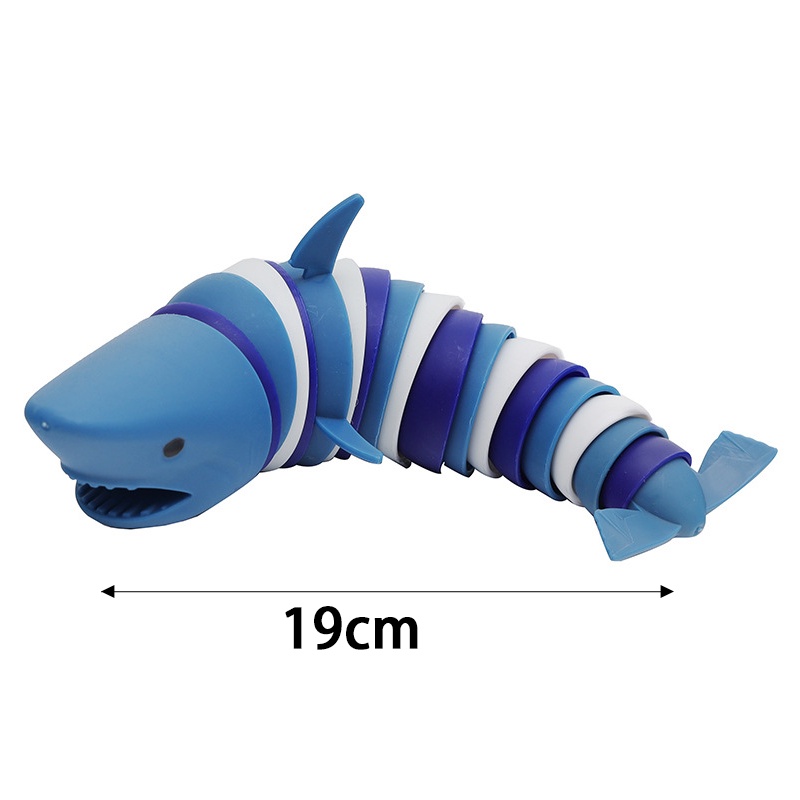 Stress Toy Fidget 3D Marine Shark And Dolphin Stretch Sensory Anti Anxiety Kids gift