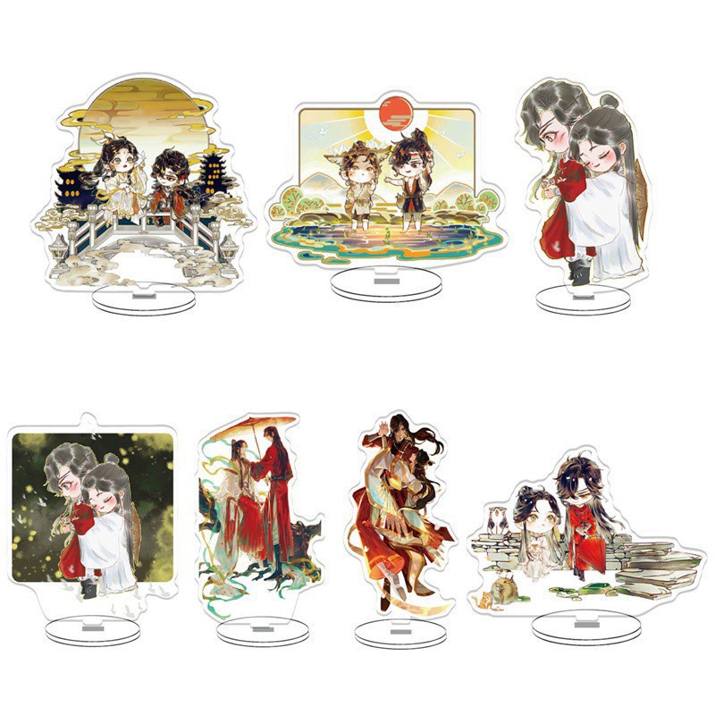 Mô hình acrylic thiết kế kiểu nhân vật Tian Guan Ci Fu Xie Lian Hua Cheng