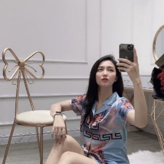 Đồ ngủ lụa Pijama lụa satin loại 1