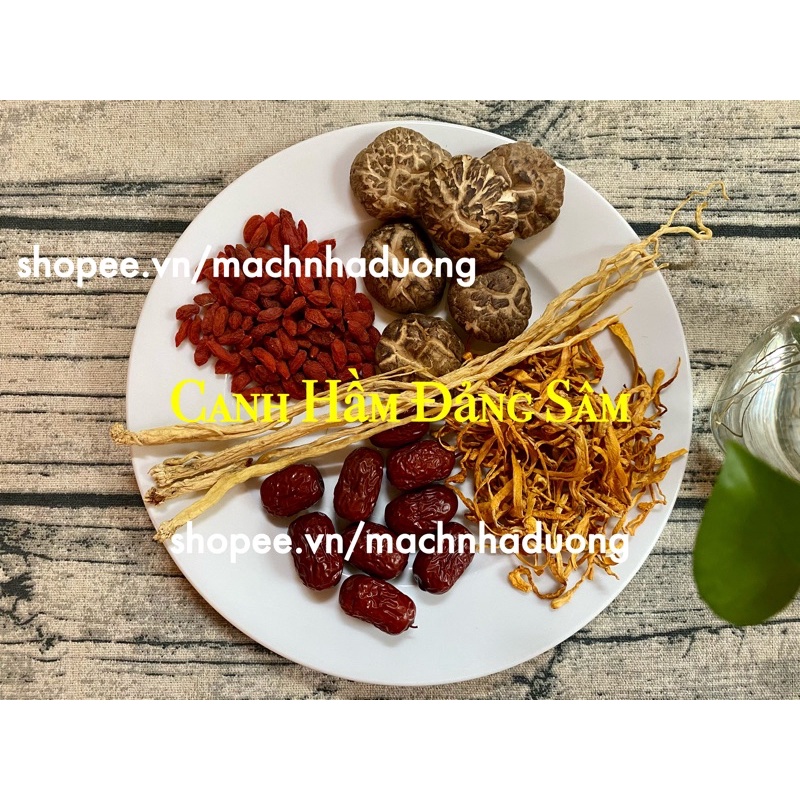 SET CANH HẦM ĐẢNG SÂM - Canh hầm gà bồi bổ cơ thể