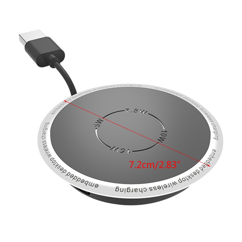 Đế Sạc Nhanh Không Dây QC3 0 Thiết Kế Chuyên Dụng Cho Điện Thoại 11