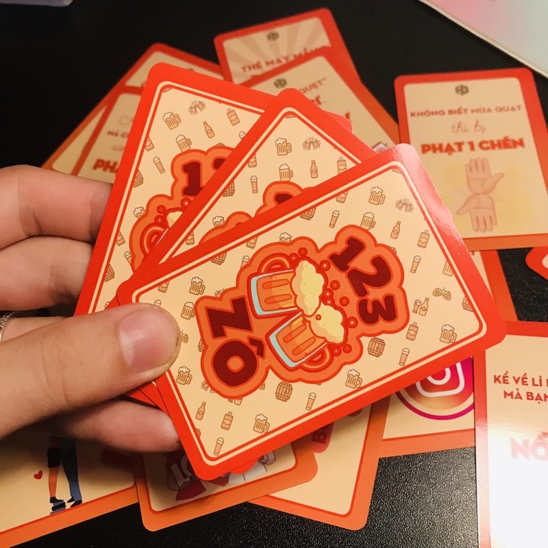 Bộ Bài 123 ZÔ - 48 Lá Drinking Card Game Gắn Kết Tình Bạn Bùng Nổ Cuộc Vui Ăn Nhậu cực Vui 123zo 123zô