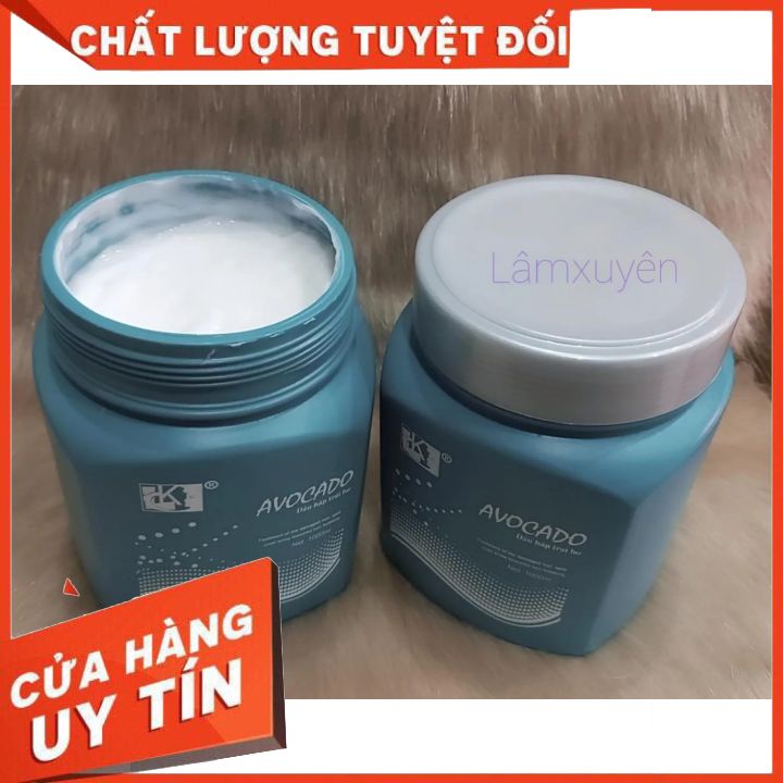 Hấp dầu AVOCADO TRÁI BƠ (1000ml) dưỡng chất giúp phục hồi và tái tạo tóc chắc khỏe