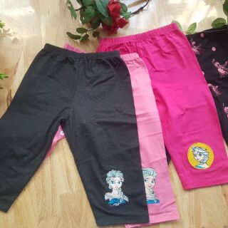 Quần legging lửng bé từ 24kg đến 48kg