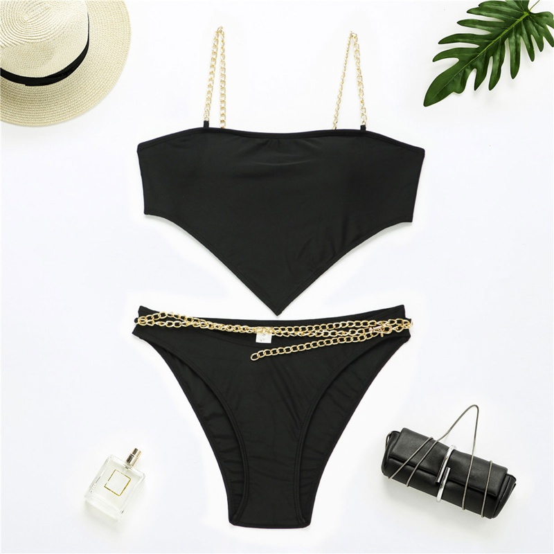 Set Đồ Tắm Họa Tiết Thổ Cẩm Thời Trang Dành Cho Nữ