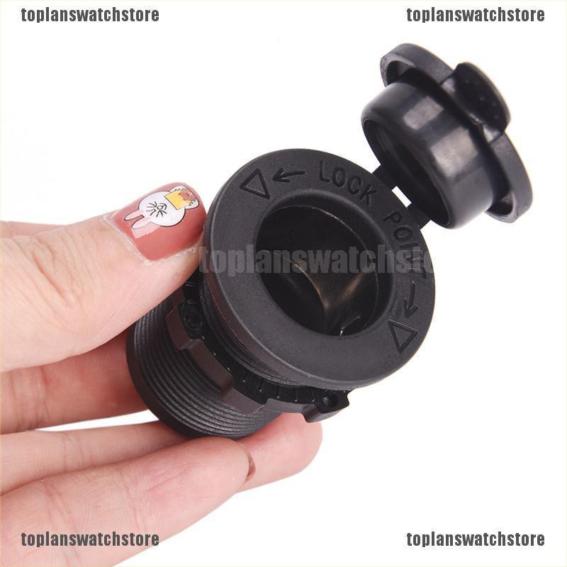 【COD•tope】12V Car Boat Motorcycle Cigarette  Socket Power Plug Outlet Waterpro