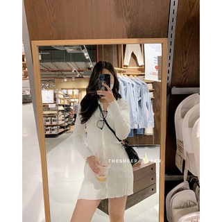Váy body trắng