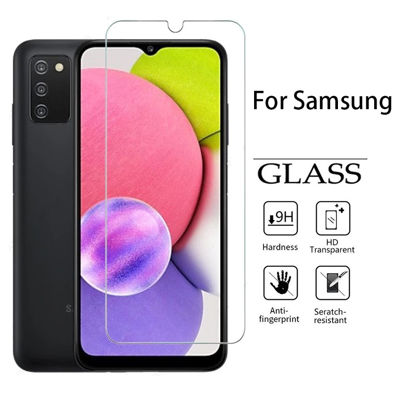 Kính cường lực samsung A13 A03s A03 full màn trong suốt chống xước độ bền cao có tặng kèm khăn lau màn hình
