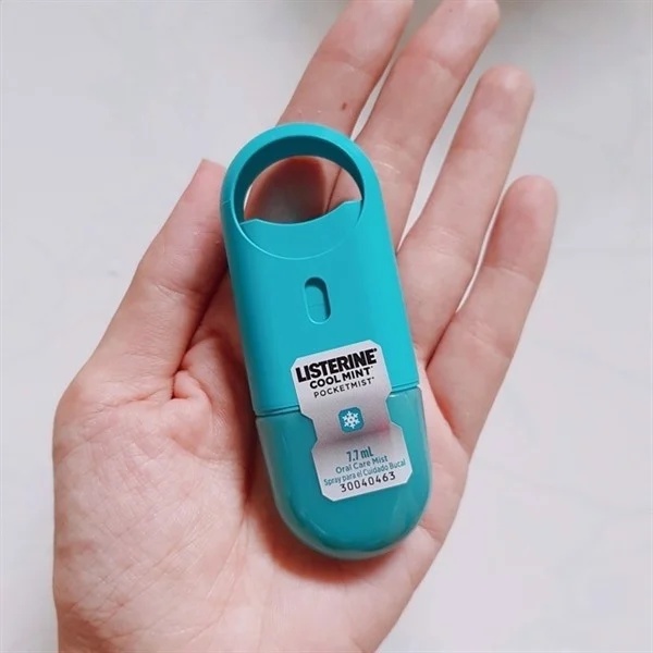Nước Xịt Thơm Ngăn Ngừa Hôi Miệng LISTERINE Pocketmist Cool Mint Oral Care Mist (Vỉ 2 Chai)