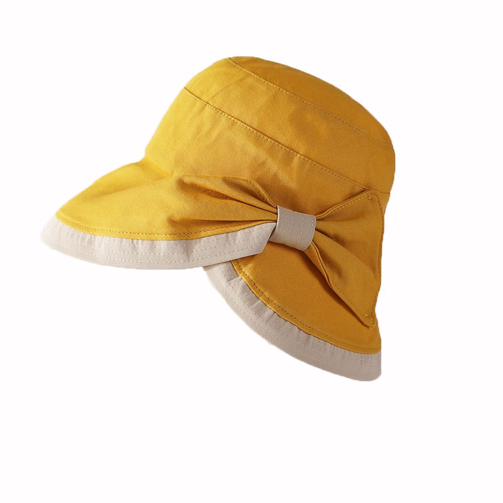 Mũ bucket màu trơn tùy chọn chống nắng thời trang mùa hè dành cho nữ