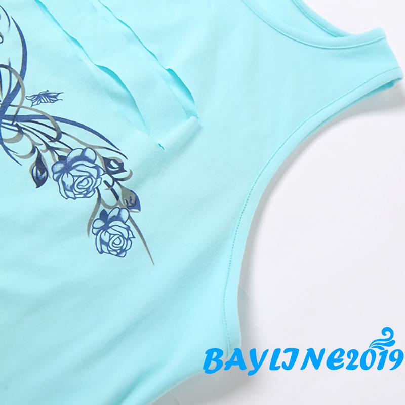 Áo lửng không tay họa tiết hoa quyến rũ cho nữ