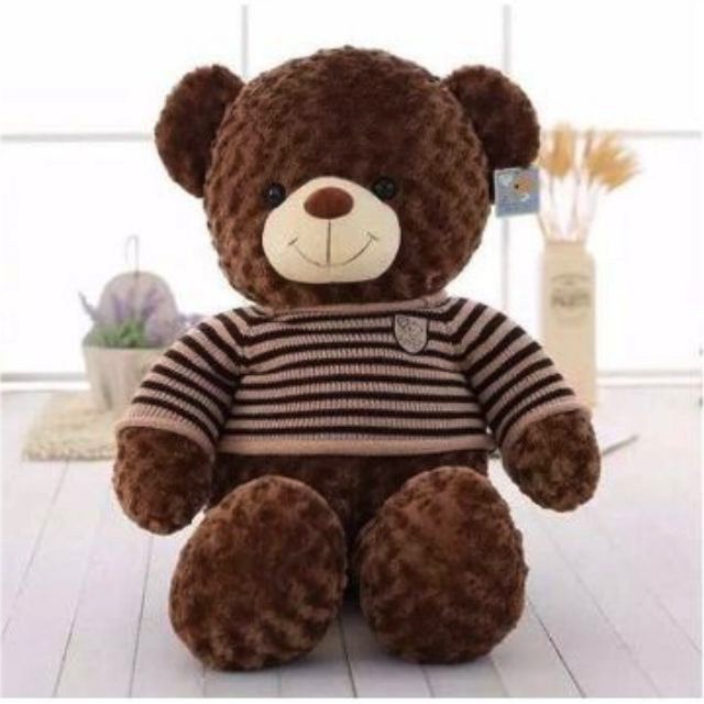 Gấu bông Teddy siêu to khổng lồ 1m7 dùng làm quà tặng người thương, đồ chơi cho bé hoặc vật trang trí trong nhà