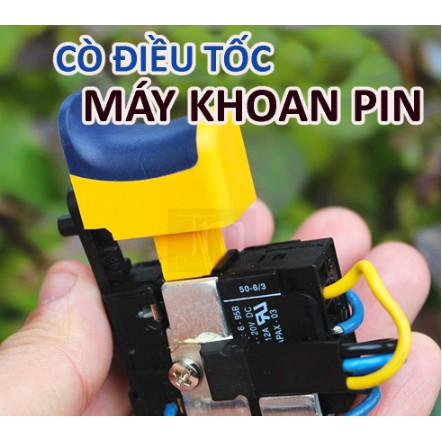 Công Tắc Điều Tốc Đảo Chiều Cò Máy Khoan Pin 5-24V
