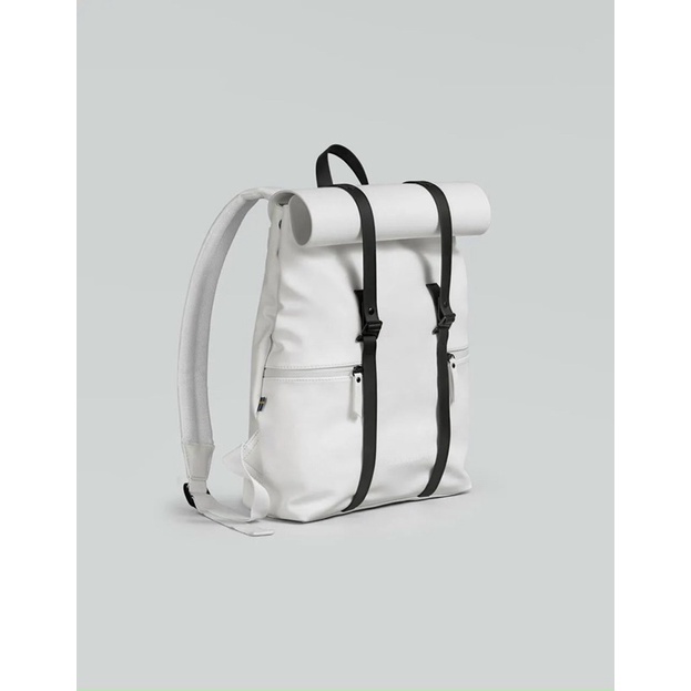 - Balô form vuông vừa laptop siêu  Gazton Luga backpack--màu trắng classic