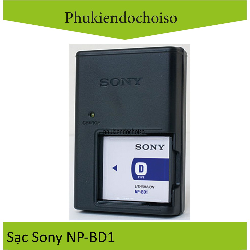 Bộ Pin sạc thay thế 1 Pin 1 Sạc máy ảnh Sony NP-BD1/NP-FD1