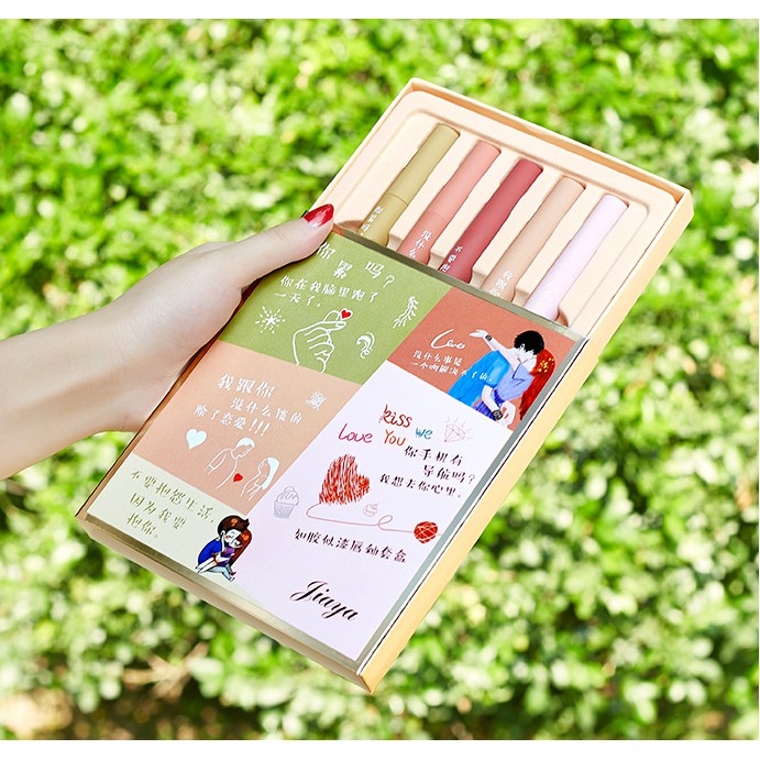 Thỏi son môi màu lì JIAYA có tinh chất dưỡng ẩm môi với tông màu đáng yêu hàng chính hãng nội địa trung | BigBuy360 - bigbuy360.vn