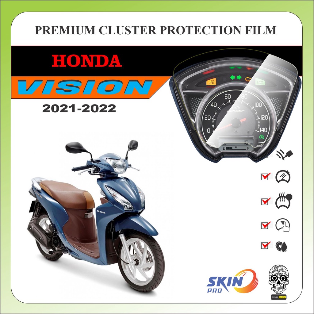 Miếng dán PPF bảo vệ mặt đồng hồ xe VISION 2021 2022 - HONDA VISION 2021 VISION 2022