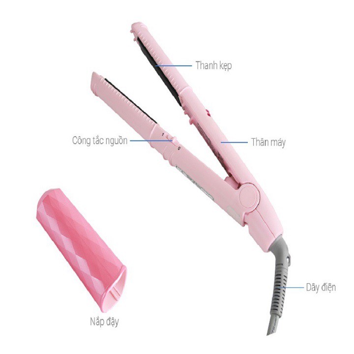 Máy Duỗi Tạo Kiểu Tóc Panasonic EH-HV11 - Bảo Hành 12 Tháng - Hàng Chính Hãng