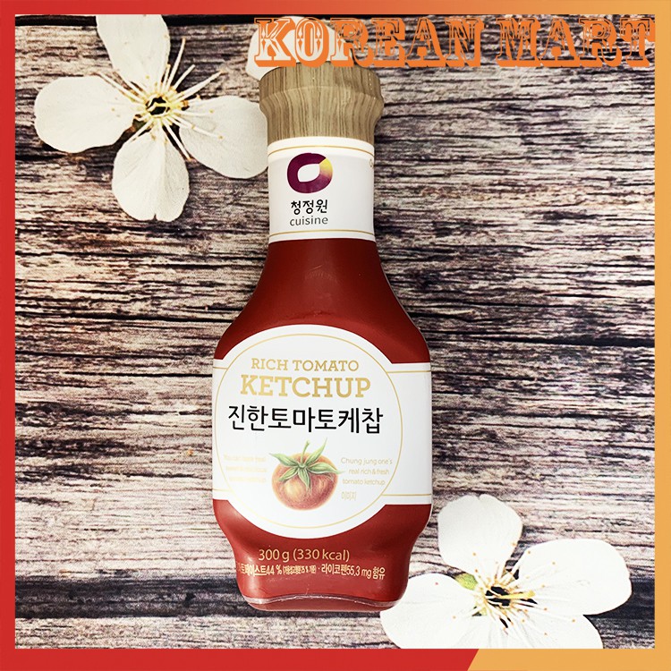 TƯƠNG CÀ CHUA DAESANG HÀN QUỐC CHAI 300G ( RICH TOMATO KETCHUP)