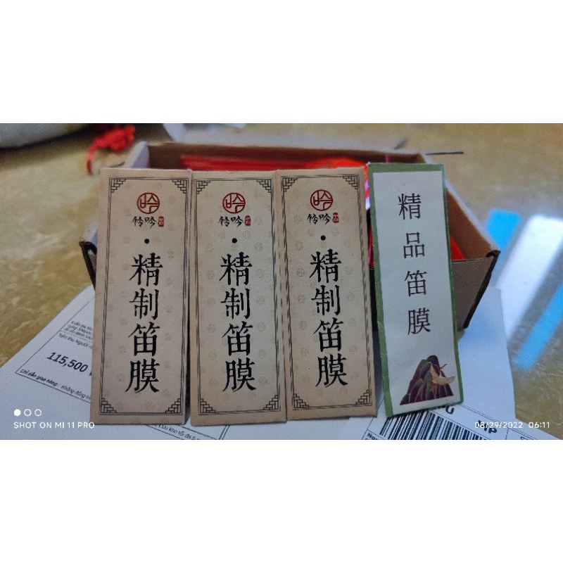 Màng Rung Dizi Cao Cấp Hãng LingYin - Tặng keo adao