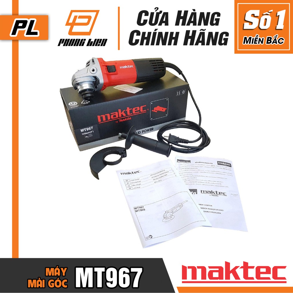 [Chính Hãng] Máy Mài Góc Maktec MT967 (100MM-850W)