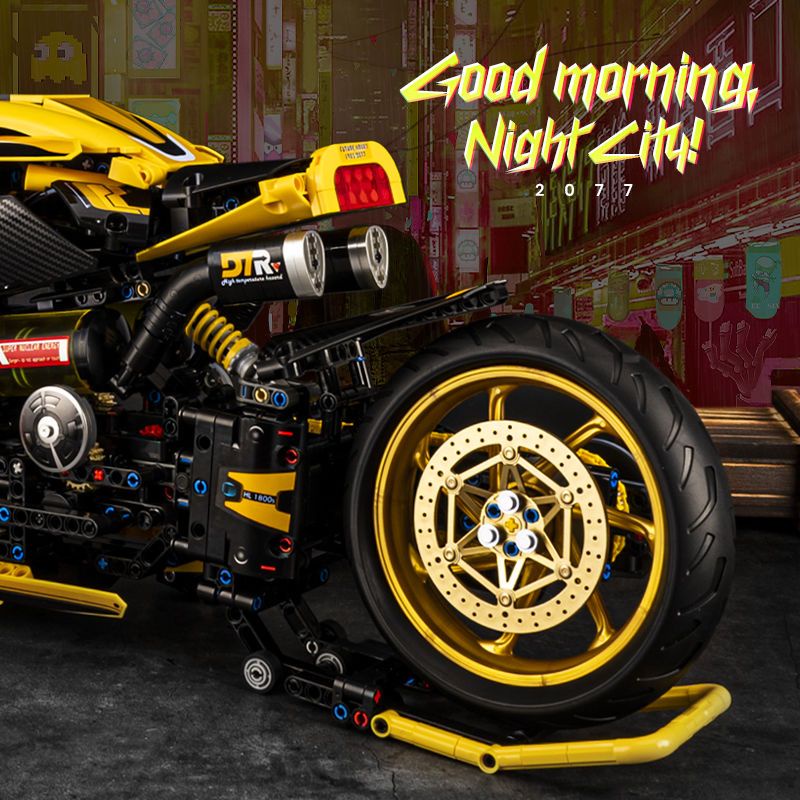 Bộ Đồ Chơi Lắp Ráp  Xe Mô Tô BMW Ducati Harley