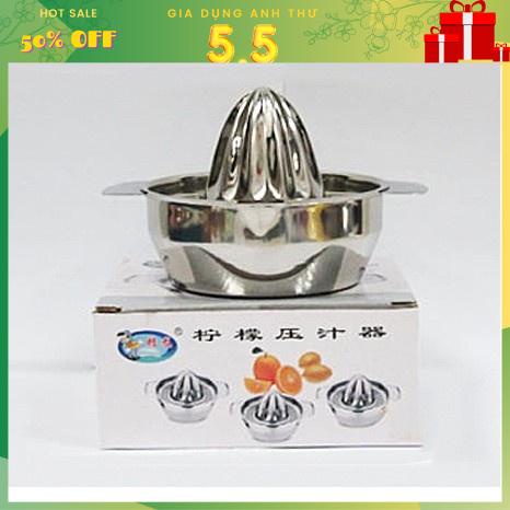 Bộ Vắt Cam Chanh Bằng Inox Không Gỉ - Dụng Cụ Vắt Đa Năng- Bộ Vắt Cam Dụng Cụ Nhà Bếp