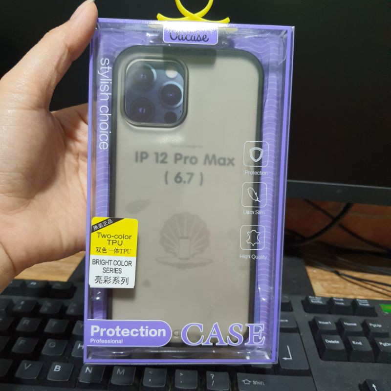 [Mã ELORDER5 giảm 10k đơn 20k] 12 pro max _ ốp lưng nhám dẻo bảo vệ máy chính hãng OU CASE