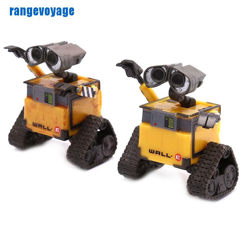 Mô Hình Đồ Chơi Nhân Vật Wall-e Robot Wall E & Eve Bằng Pvc