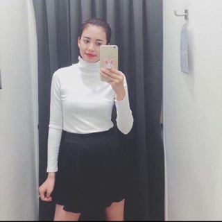 Áo len cổ lọ tăm