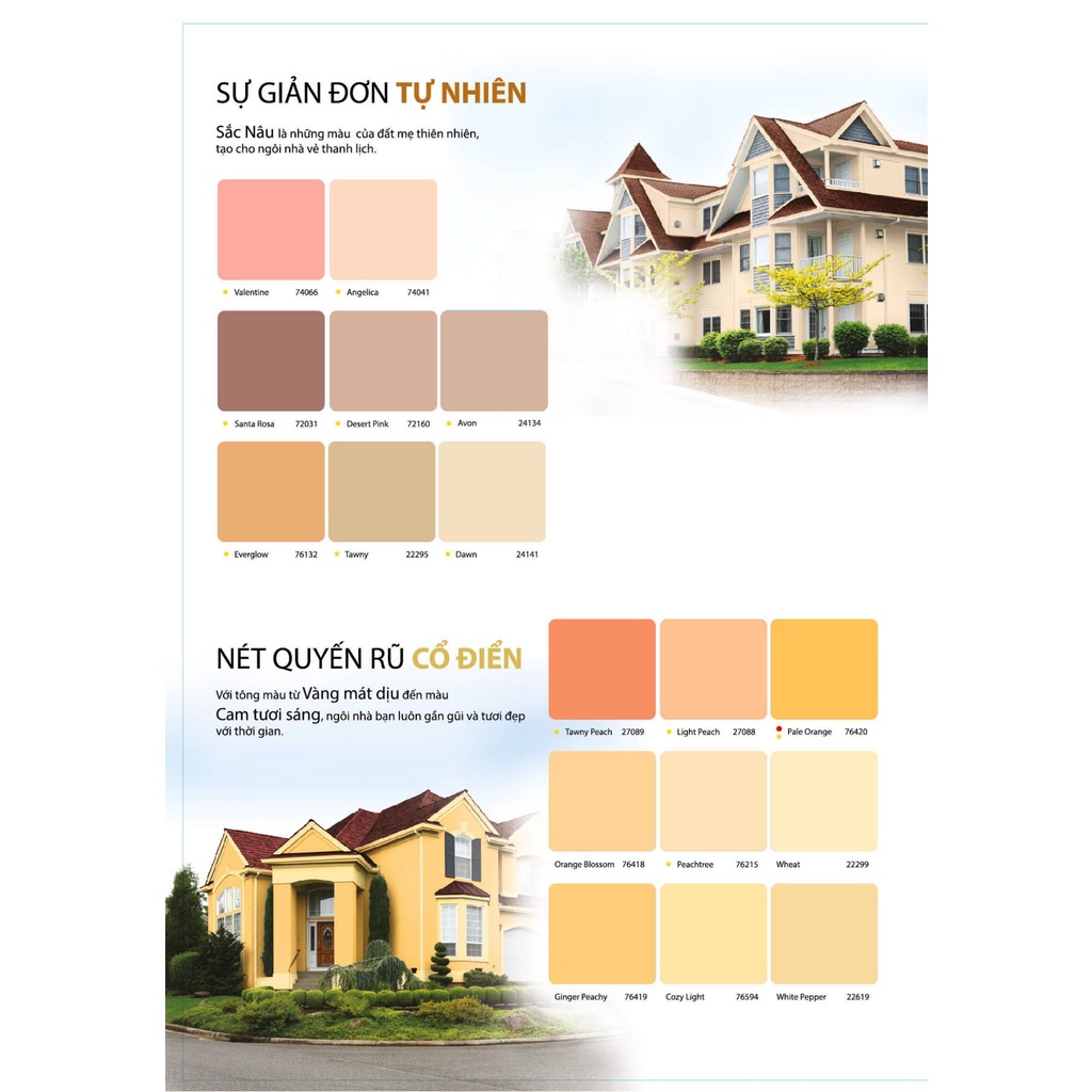 Sơn nước ngoại thất cao cấp DULUX WEATHERSHIELD COLOR PROTECT BỀ MẶT MỜ - E015 (5L, 15L)