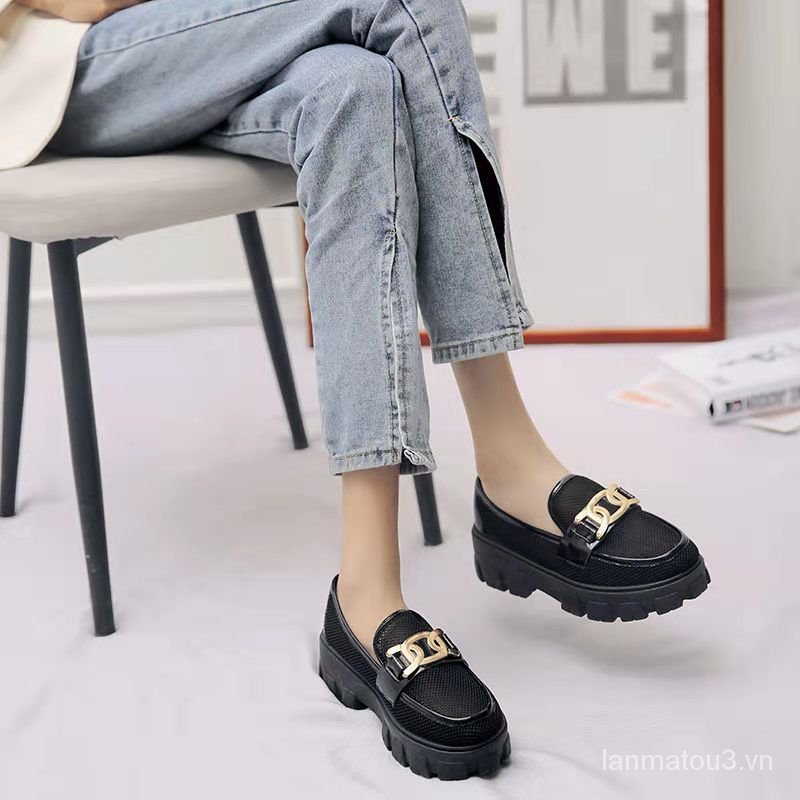 Giày Lười Da Thoáng Khí Thời Trang 2021 Cho Nữ | BigBuy360 - bigbuy360.vn