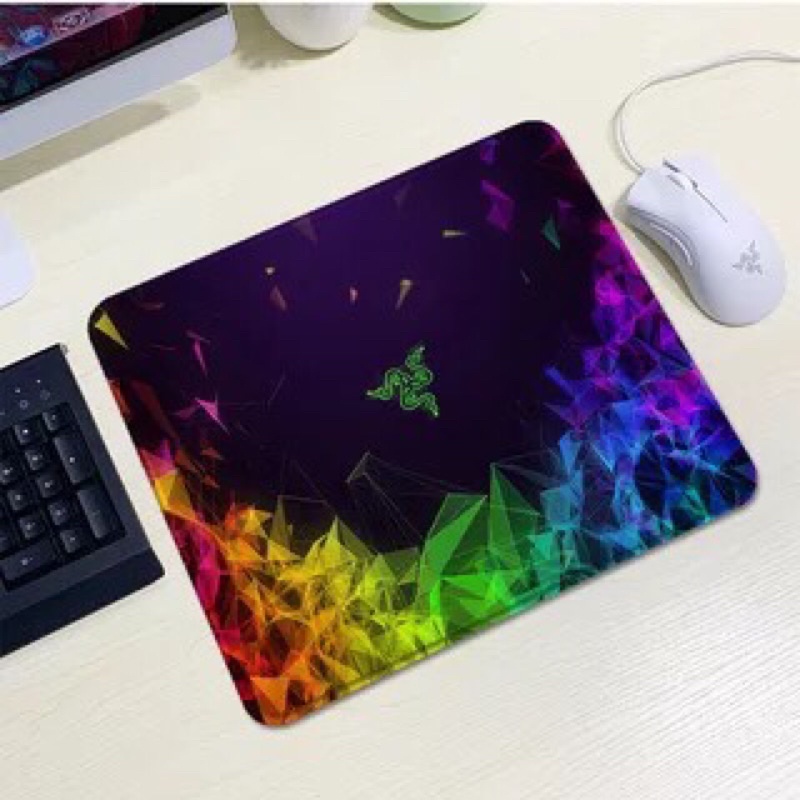 Lót chuột, pad chuột cỡ lớn, nhỏ 30x35, 21x26 AUS-ROG One Piece Razer in 3d đẹp bo viền chắc chắn bền bỉ với thời gian | BigBuy360 - bigbuy360.vn