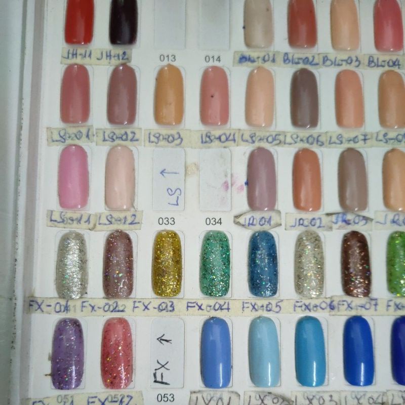 Sơn gel Kim tuyến AS mã số FX