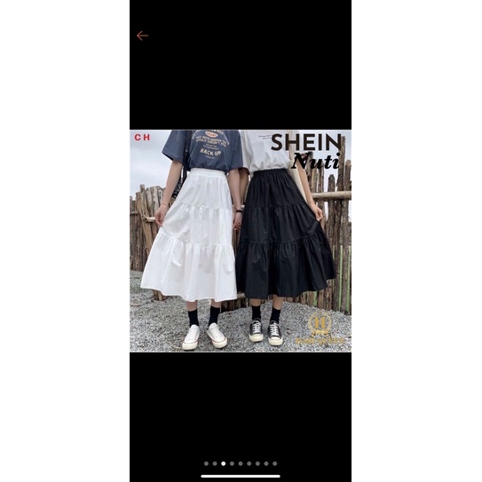Chân váy voan dài 2 lớp ❤️  Vintage  Siêu Xinh